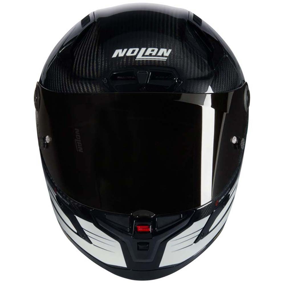 Nolan - Casque X-804 RS Ultra Carbon Ala Carbone / Blanc / Brillant
