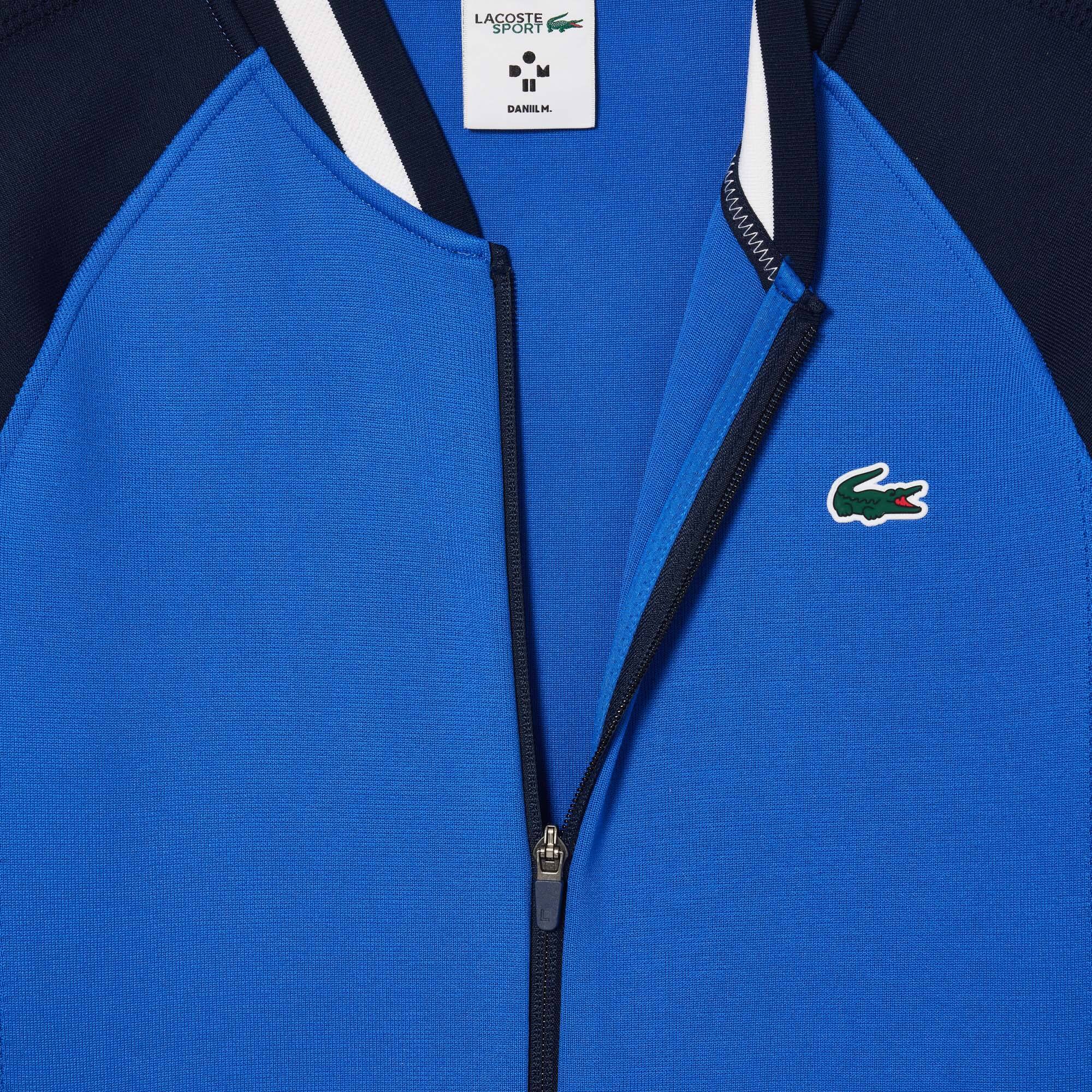 LACOSTE x Daniil Medvedev Ultra-Dry-Tennisjacke Sweatshirts - Blau - Lacoste - Herren