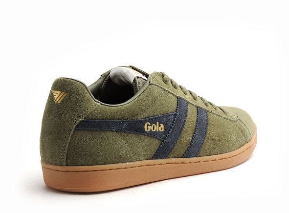 Gola basses homme equipe suede cma495 kaki