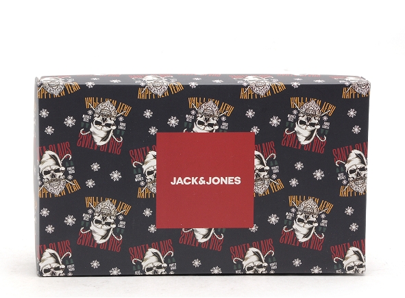 Jack and jones famille accessoires jacheron skull socks giftbox multicolore