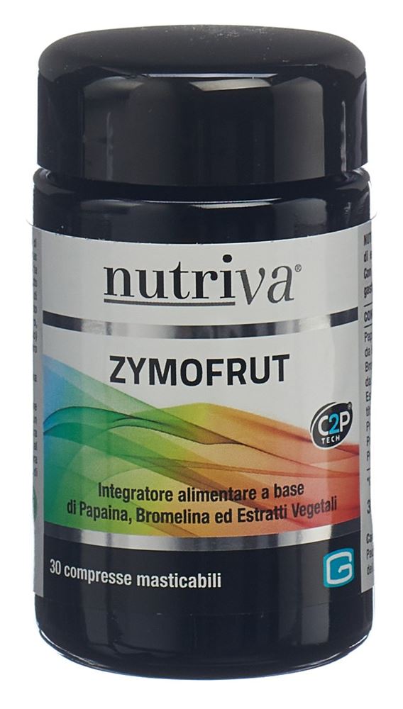 NUTRIVA Zymofrut Kautabl 1400 mg 30 Stk