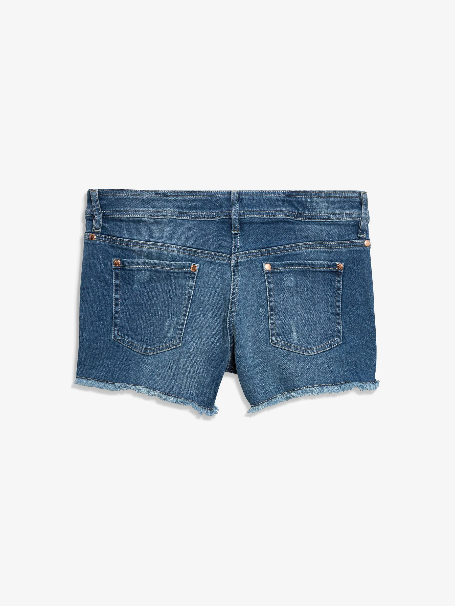Blauw - Denim short