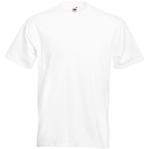 Camiseta básica de manga curta Fruit Of The Loom de qualidade premium