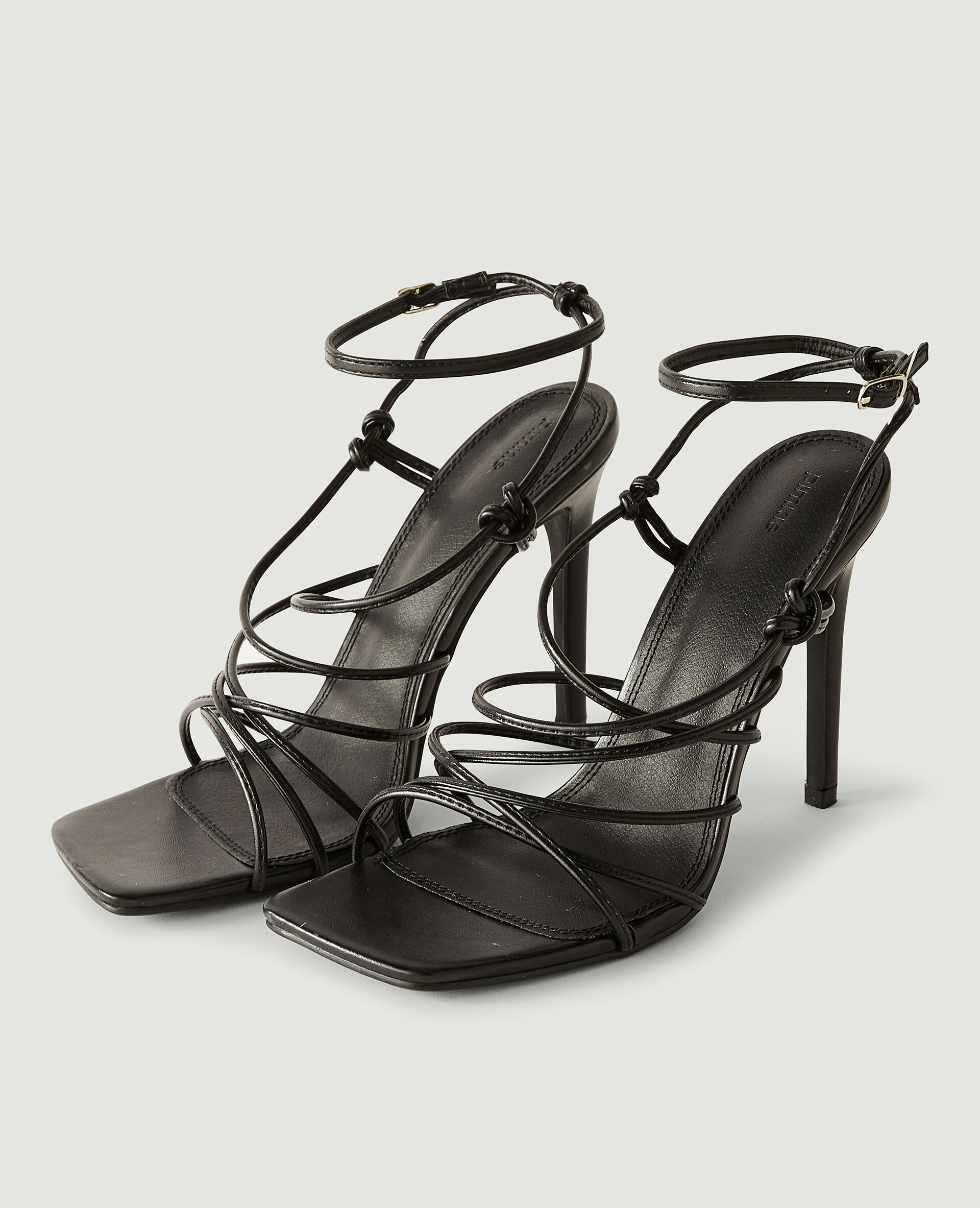 Sandales à talons - Noir