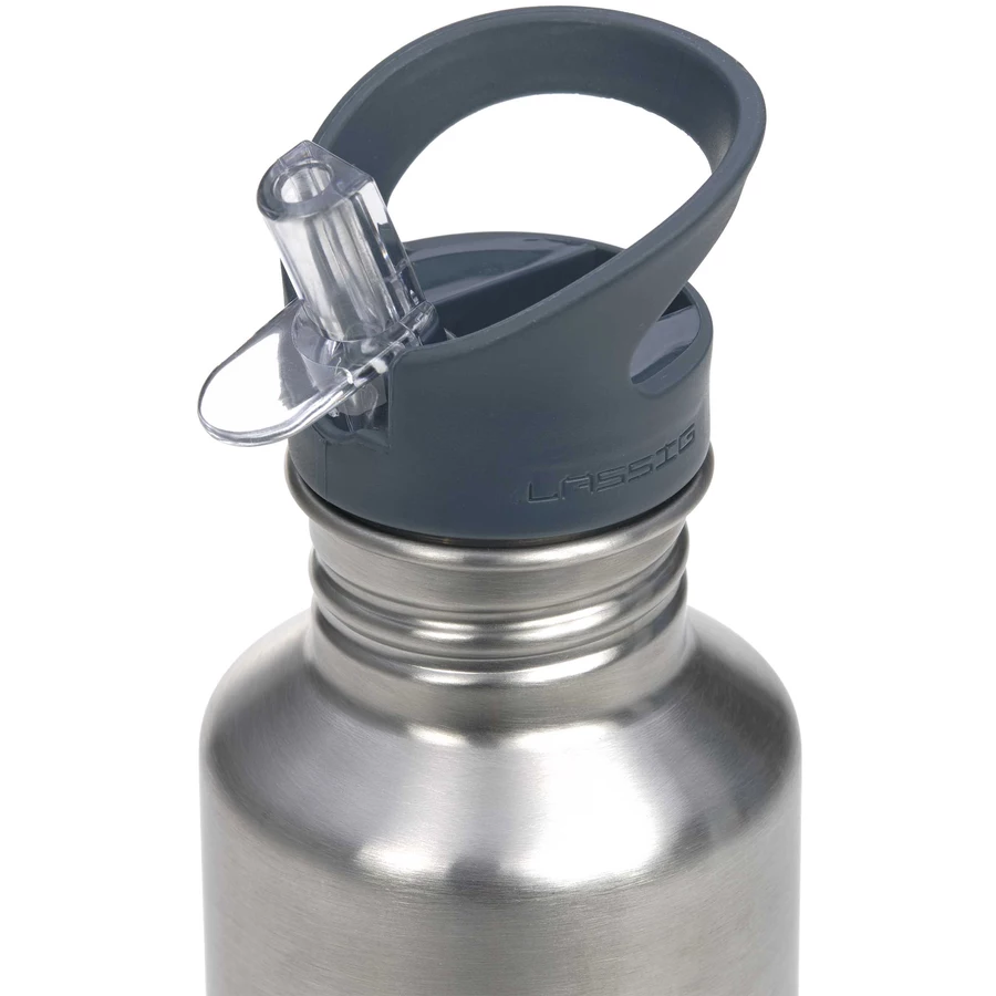 LÄSSIG Trinkflasche aus Edelstahl, Happy Prints 500 ml