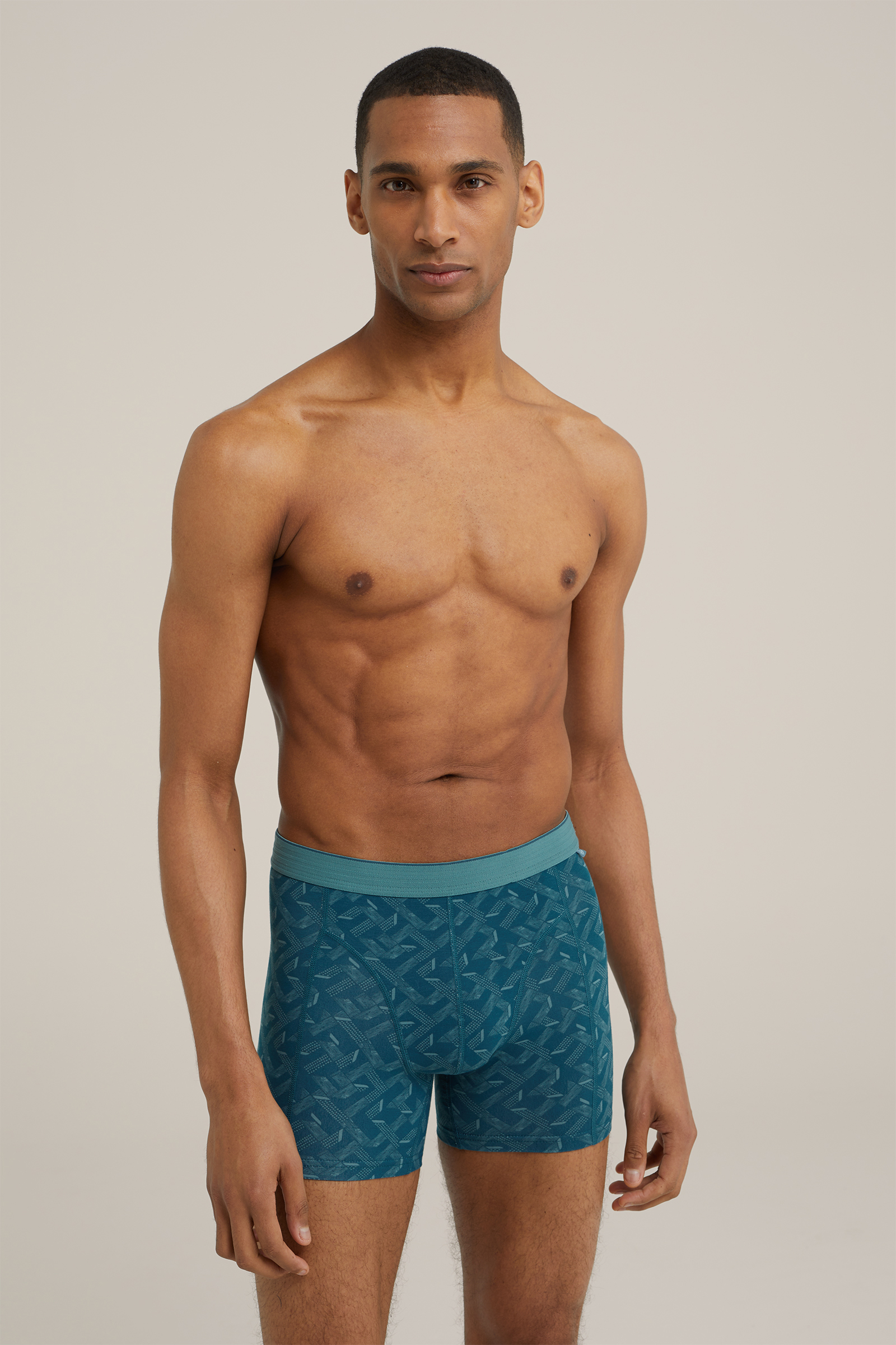 boxershort met dessin WE Fashion Groen
