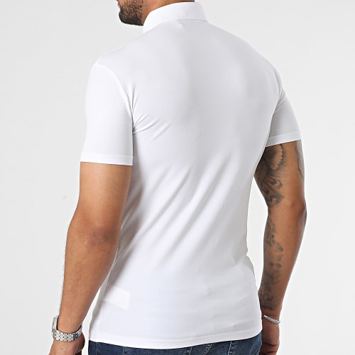 Polo Manches Courtes Slim Chicago MMKS02325 Blanc