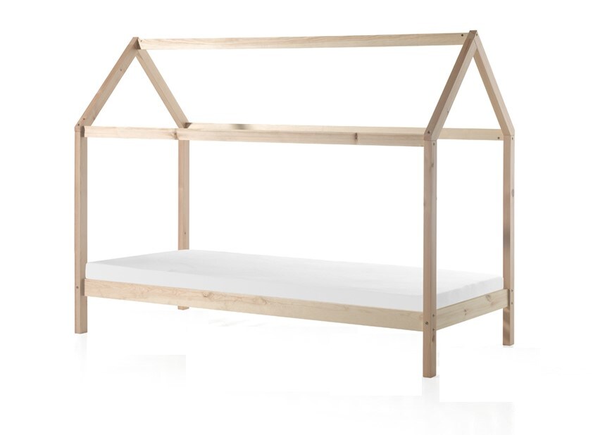 Dallas 2 Hausbett 90 x 200 cm Liegefläche, Natur
