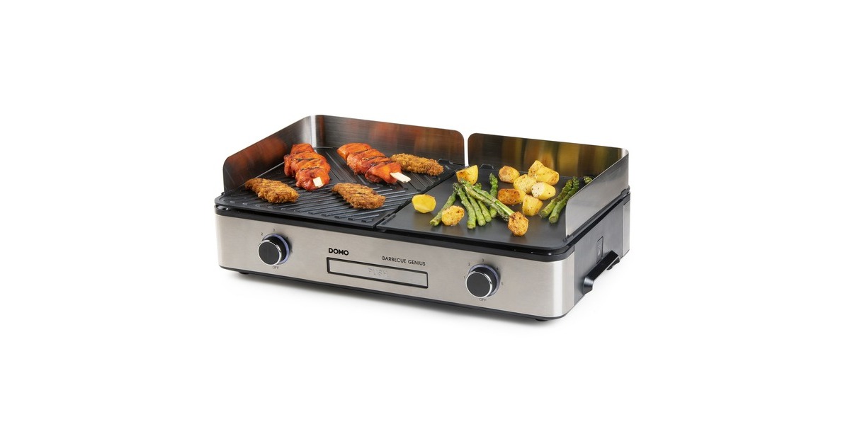 DomoBarbecue Genius DO9259G  (Grijs/zwart)