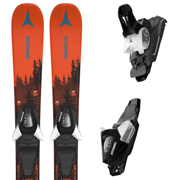 Pack ski ATOMIC MAVERICK JR 70-90 ORANGE + C 5 GW BLACK/ORANGE