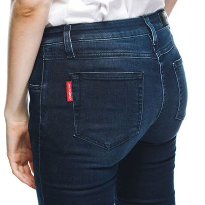 Jean Dainese DENIM BRUSHED SKINNY - Skinny - Bleu