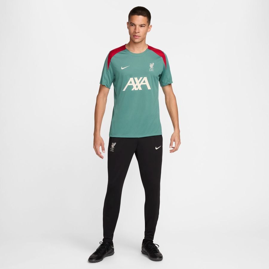 Liverpool T-shirt d'Entraînement Dri-FIT Strike - Vert/Rouge