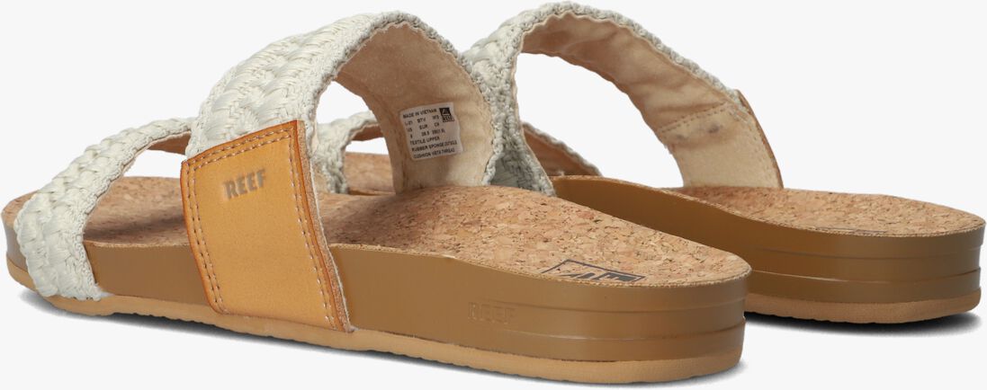 REEF witte reef slippers cushion vista thread