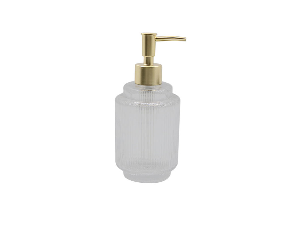 DOSEADOR VIDRO ACTUEL TRANSPARENTE/DOURADO