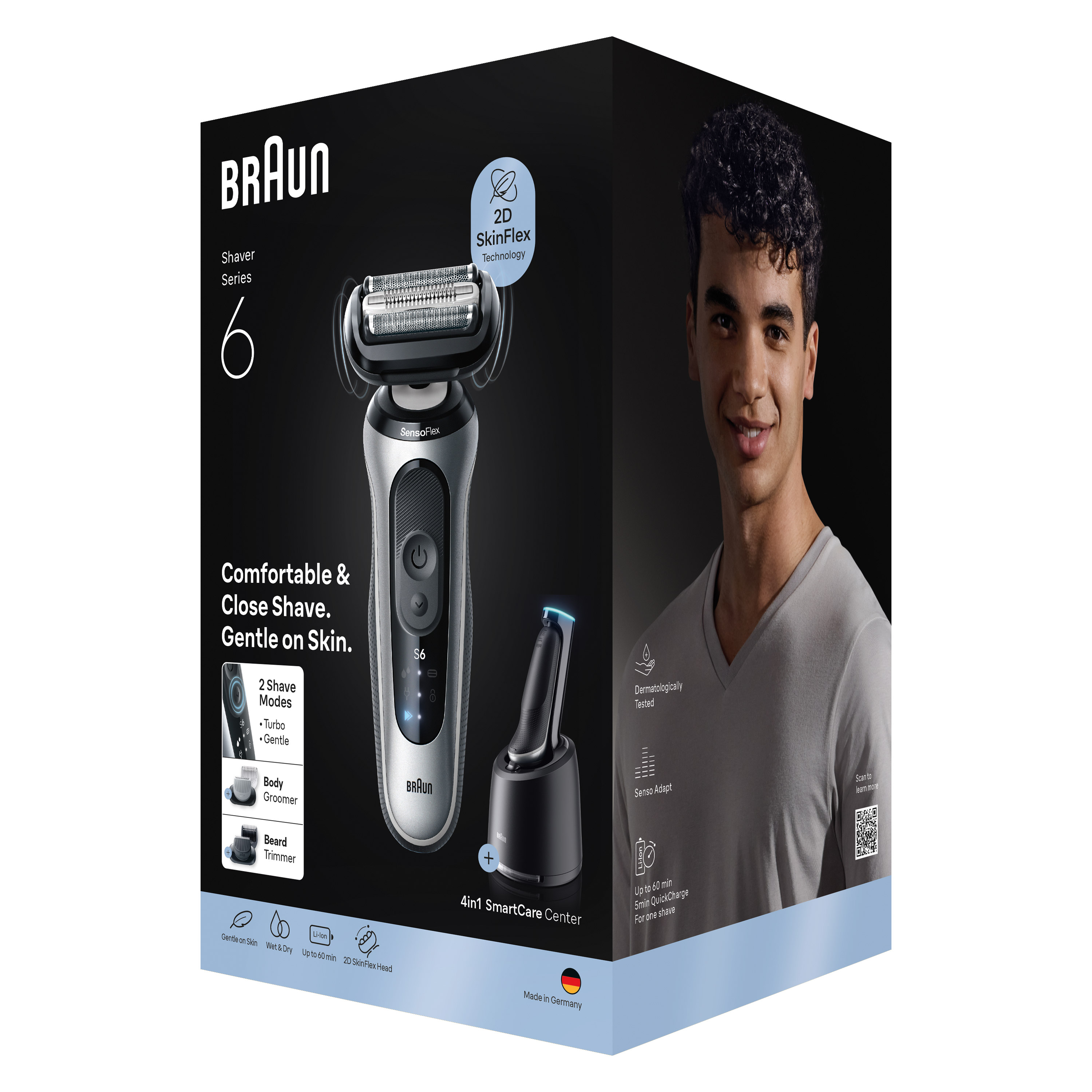 Braun Elektrisch Scheerapparaat Series 6 62-S7650cc