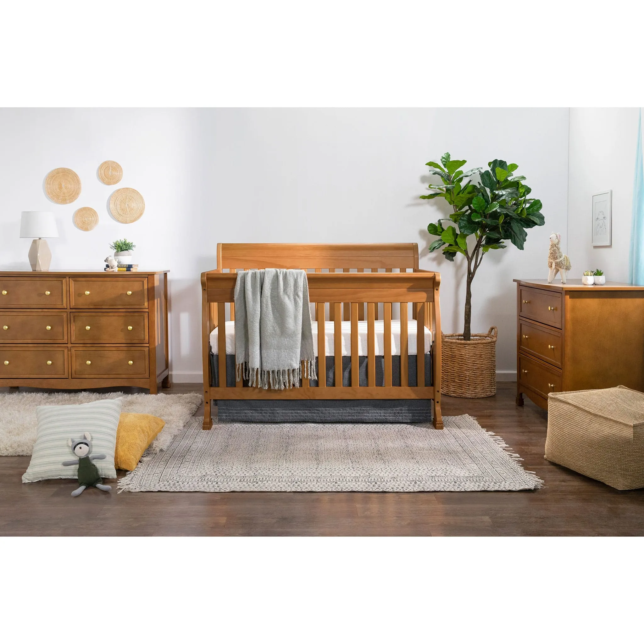 DaVinci Couchette Convertible 4-en-1 Kalani - Châtaigne