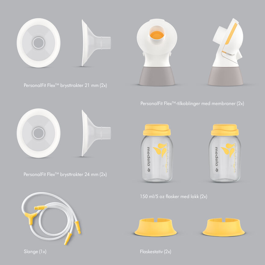 Medela Personal flex dobbel pumpesett