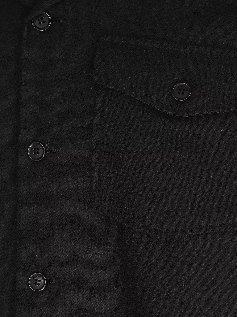NUDIE JEANS Hemd VINCENT schwarz