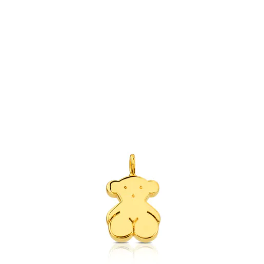 Pingente de Urso Dourado Sweet Dolls
