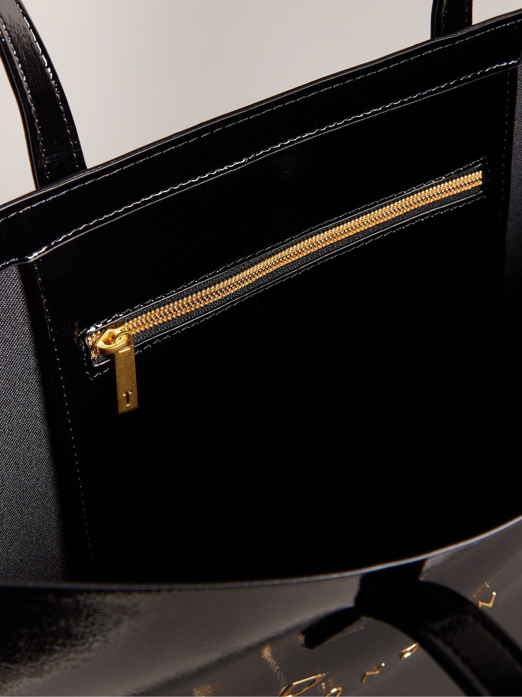 Ted Baker Crikon extra grote iconische tas met kreukeffect