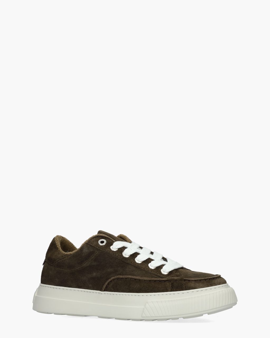 Nubikk Caldera Tora Donkerbruin Herensneakers