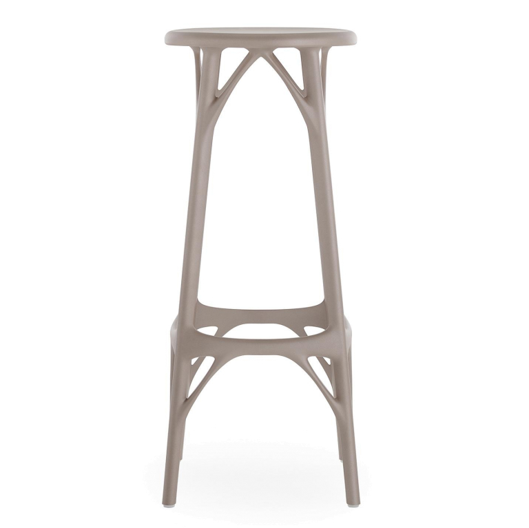 Kartell A.I. barkruk 75 grijs