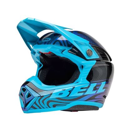 Casque cross Bell MOTO-10 SPHERICAL CORTEX 2025 - Bleu / Bleu