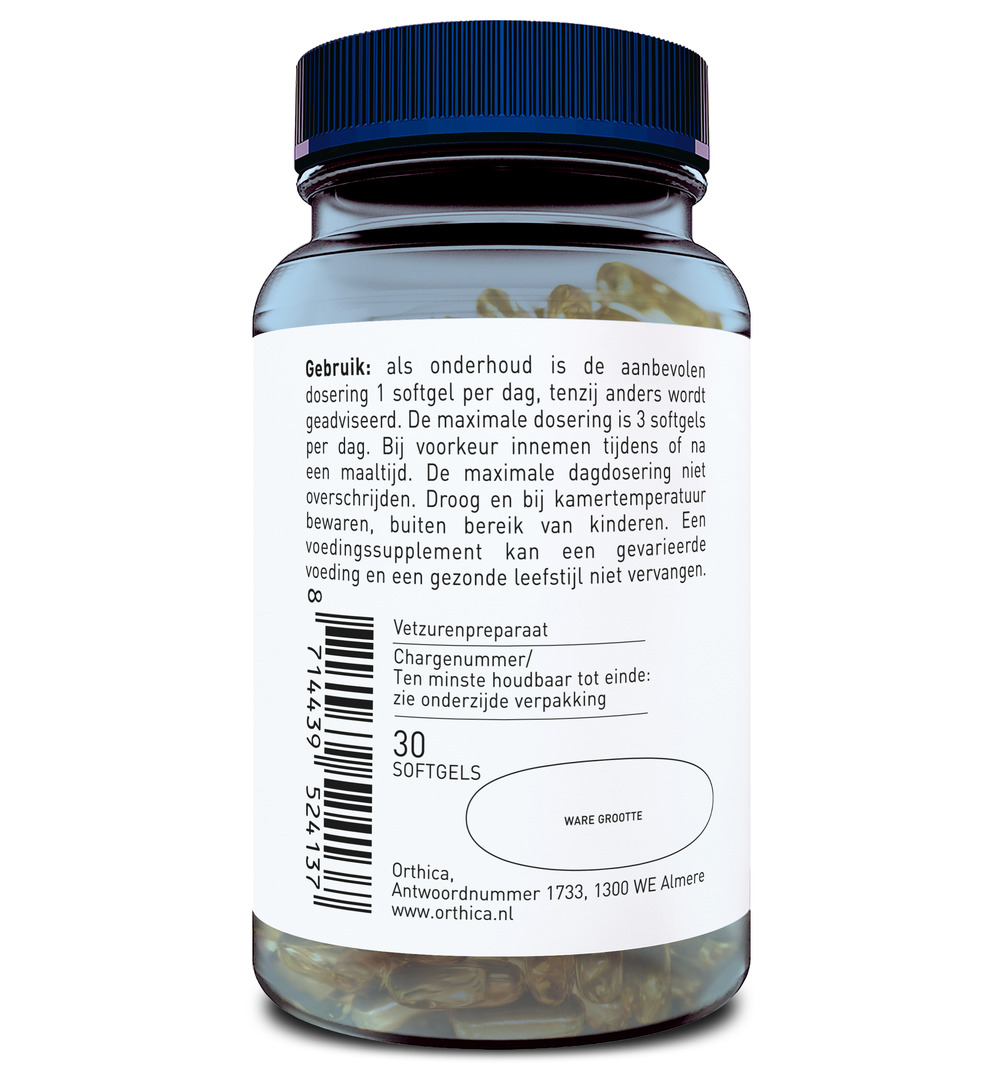 Orthica Omega 3 1000 (30 softgels)