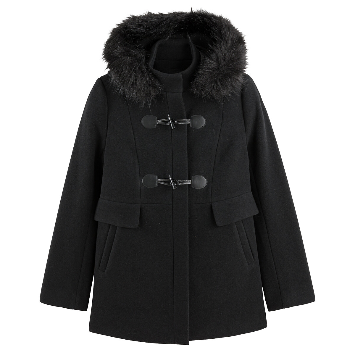 COLEÇÕES LA REDOUTE<br>Duffelcoat met kap