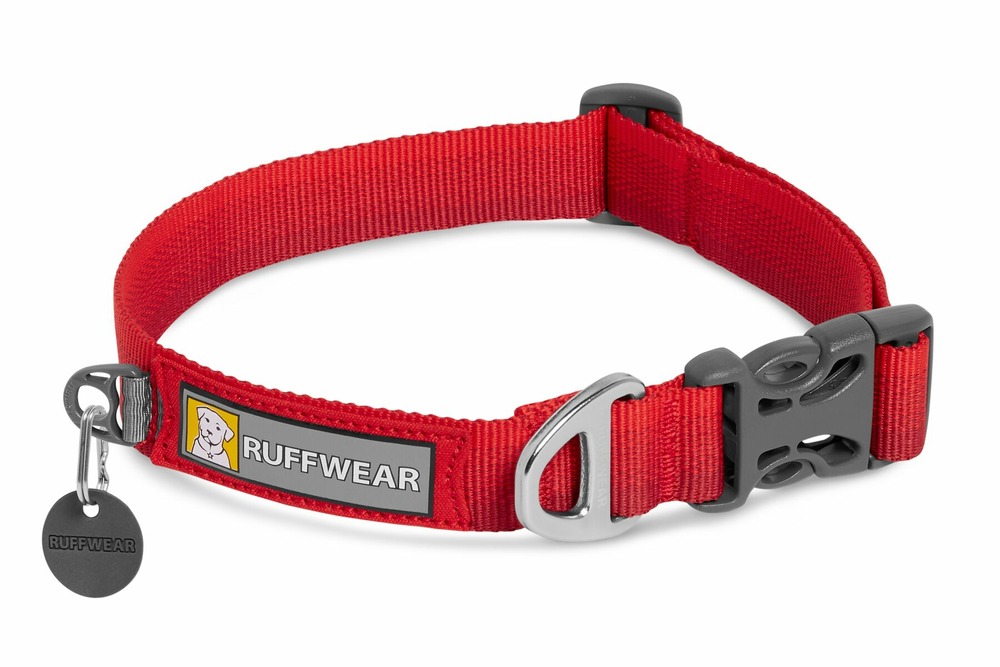 Collier léger pour tous les jours front range® avec boucle latérale facile à utiliser. Couleur: red sumac (rouge), taille: l