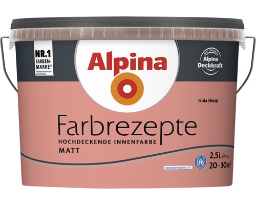 Alpina muurverf kleur recepten Hula Hoop 2.5 l