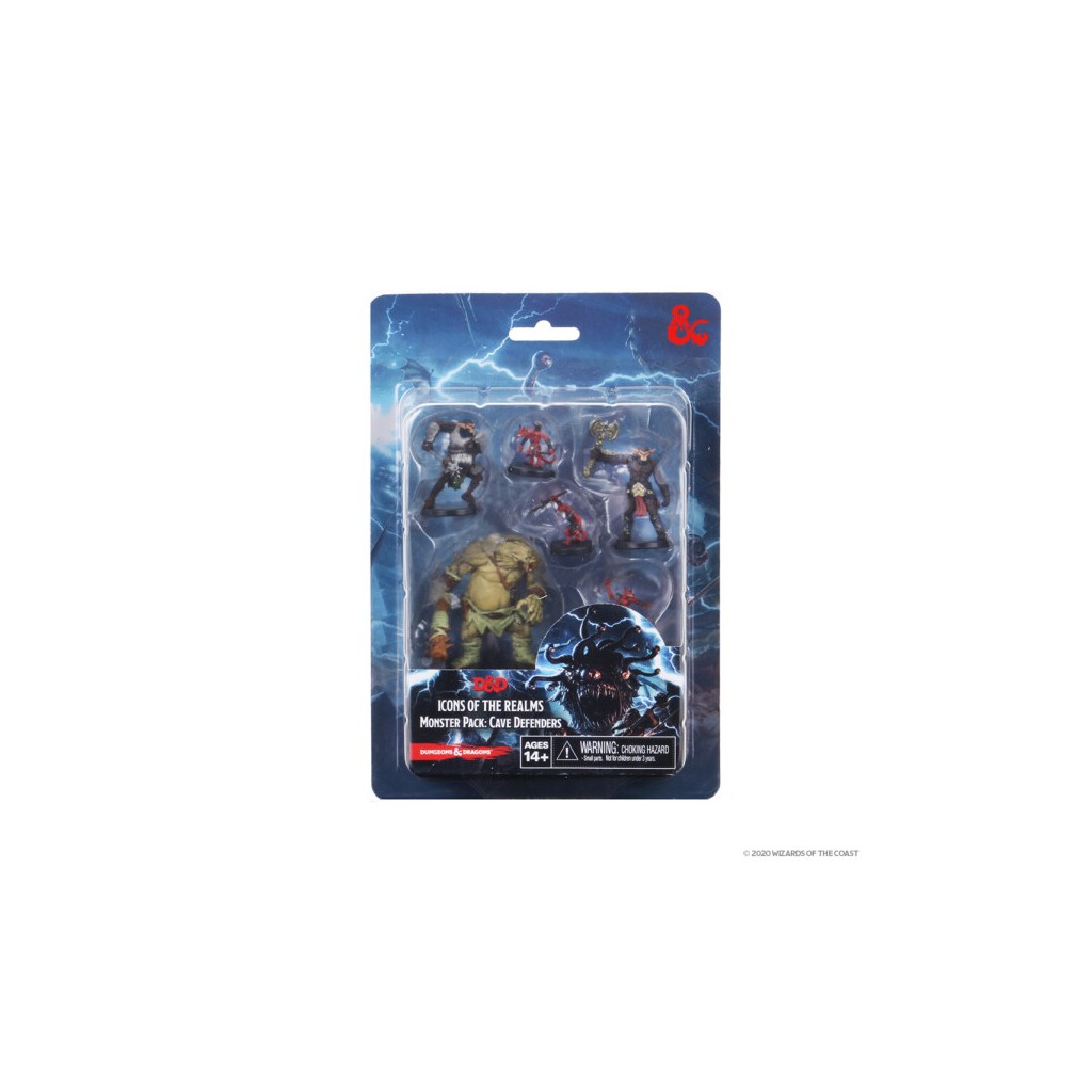 D&D Icons of the Realms Premium Figures - Miniatures Monster Pack: Cave Defenders