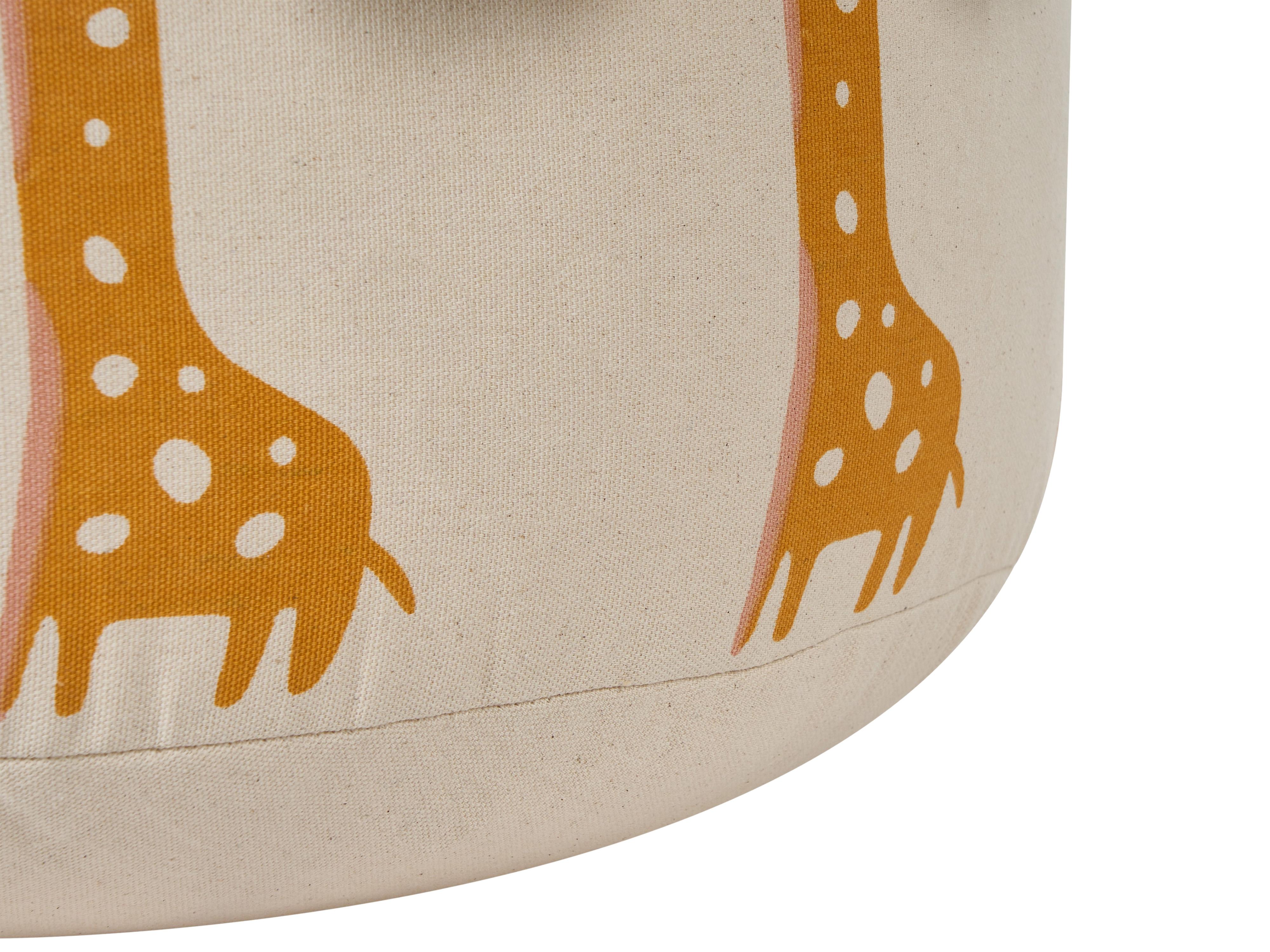 Kinderpoef KARTEE Katoen Beige