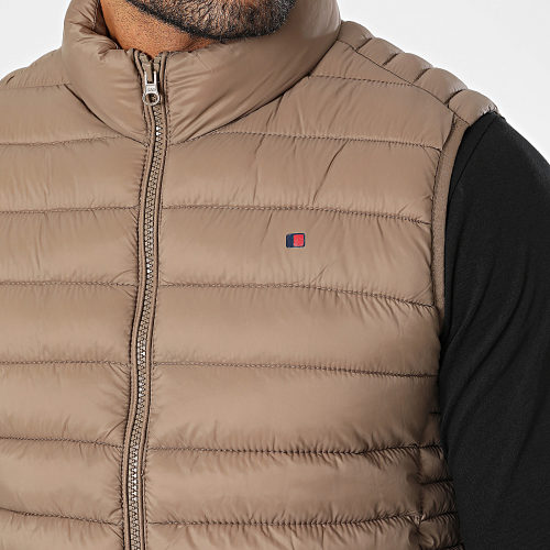 Doudoune Sans Manches Terry 12014310D Beige Foncé