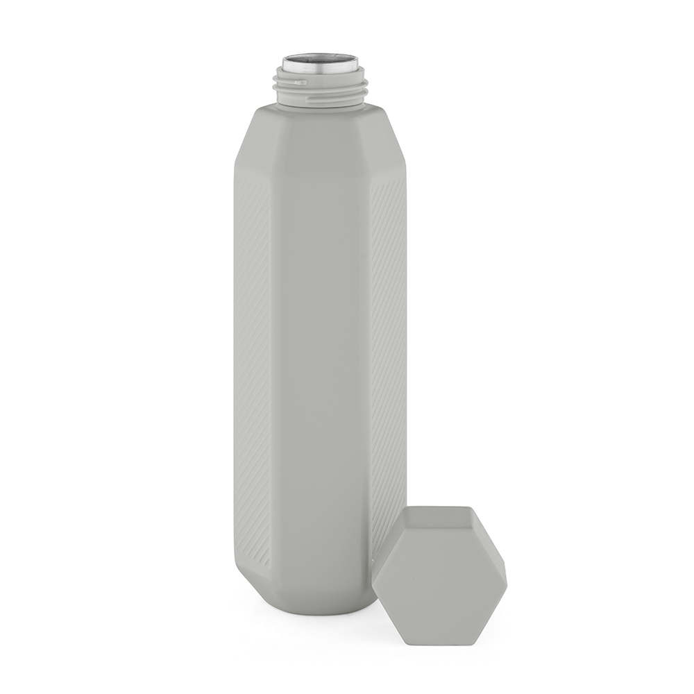 Rupt ABT006 - Bouteille / Gourde Hexagul en acier inoxydable recyclé 530 ml