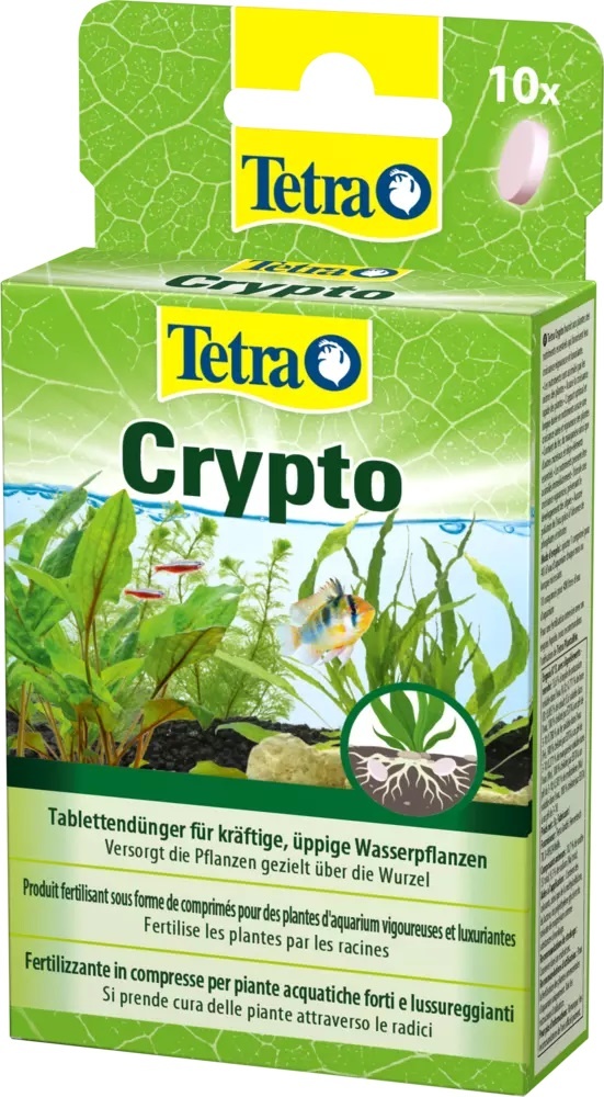 Tetra Crypto 10 tabletten | Plantenvoeding