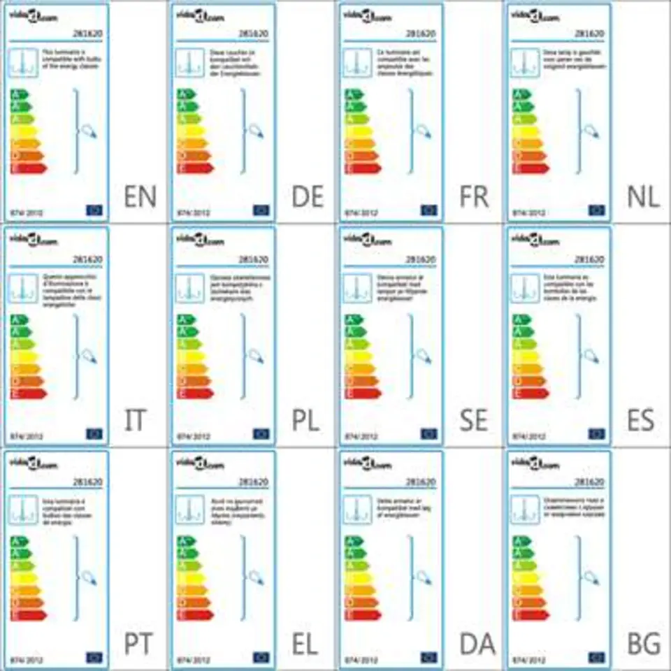 vidaXL - Kroonluchter - Wit - Metaal