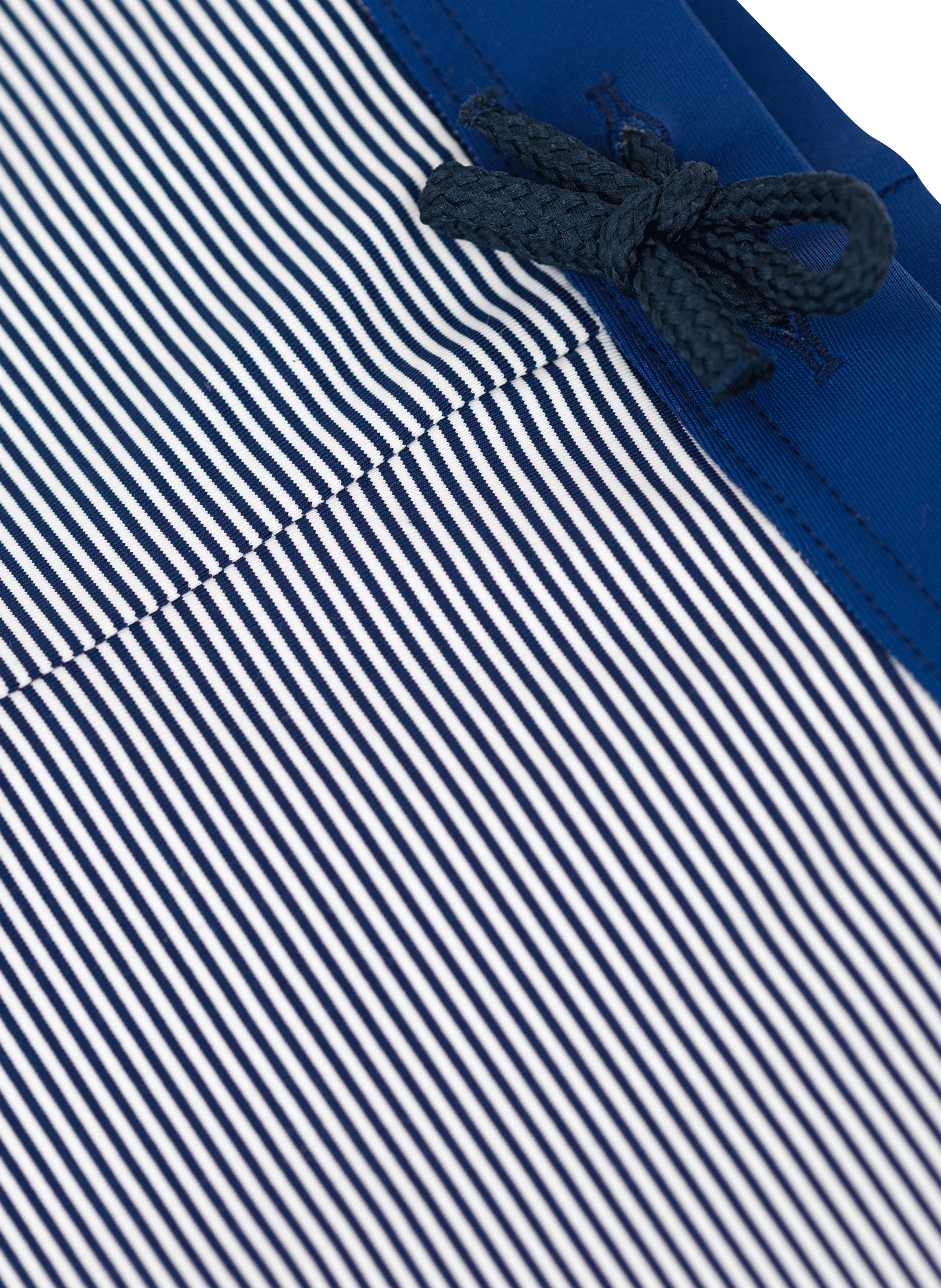 Short de bain rayé | Bleu