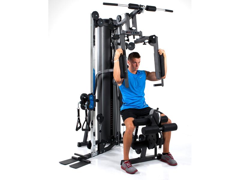 FINNLO by HAMMER Kraftstation Autark 2200 Multifunktionales Fitnessgerät
