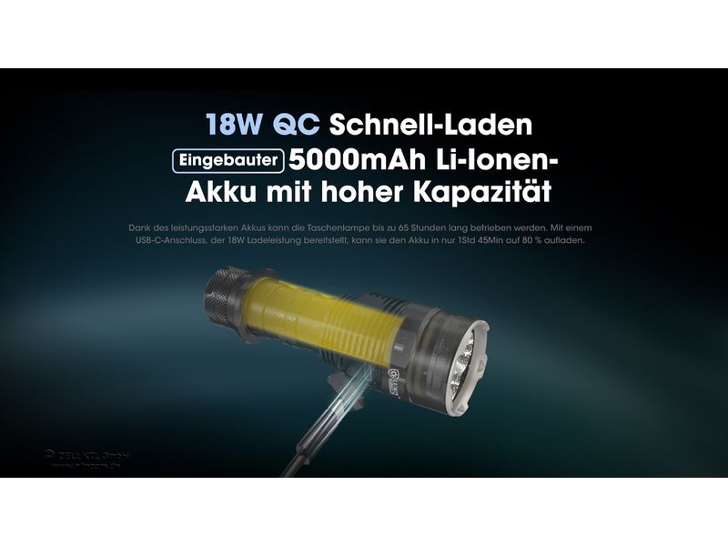 Nitecore Taschenlampe TM9K Pro 9900 lm Taschenlampe