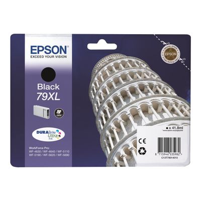 Epson 79XL Tour de Pise - noir - cartouche d'encre originale