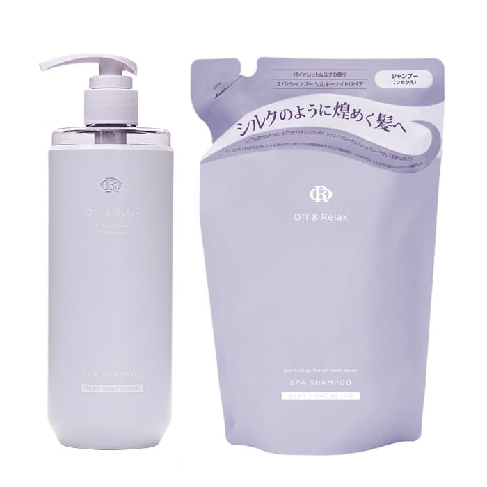 Off & Relax - Spa Shampoo Zijdezachte Nachtreparatie