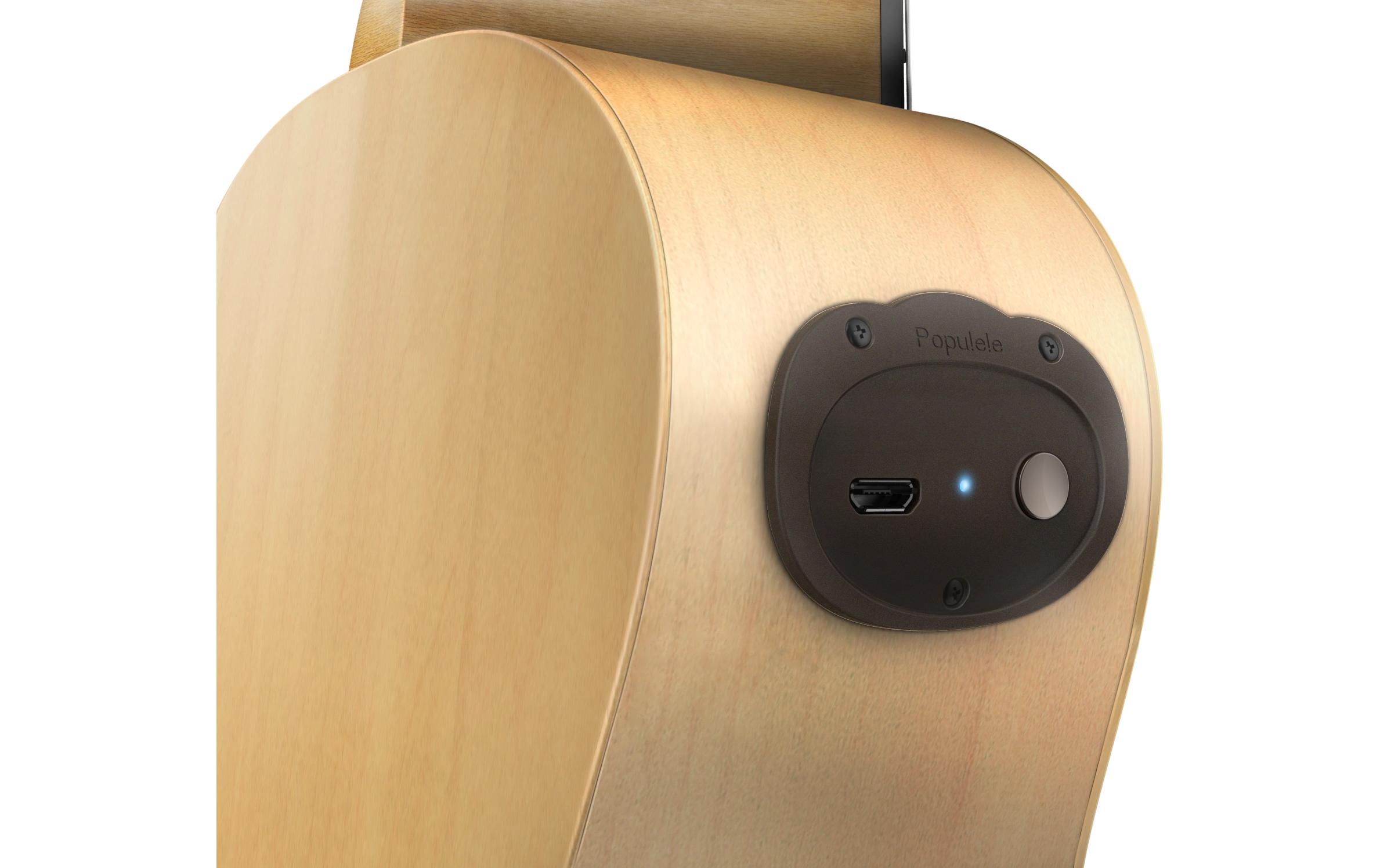 Ukulele Populele U1<br>Smart-Ukulele mit LED-Anzeige-System