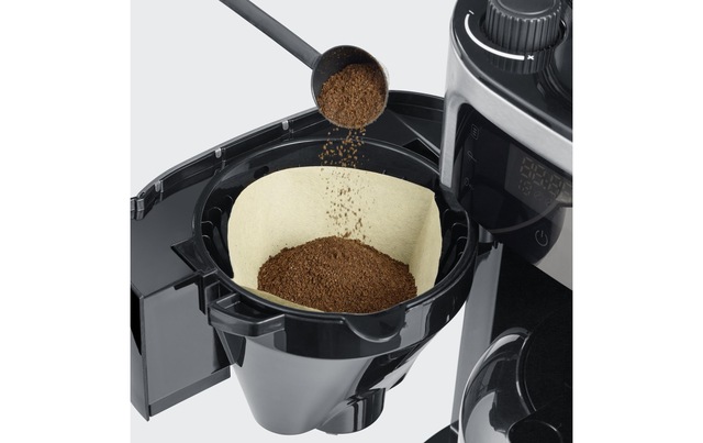Severin Filterkaffeemaschine »KA 4814 Schwarz/Silber«
