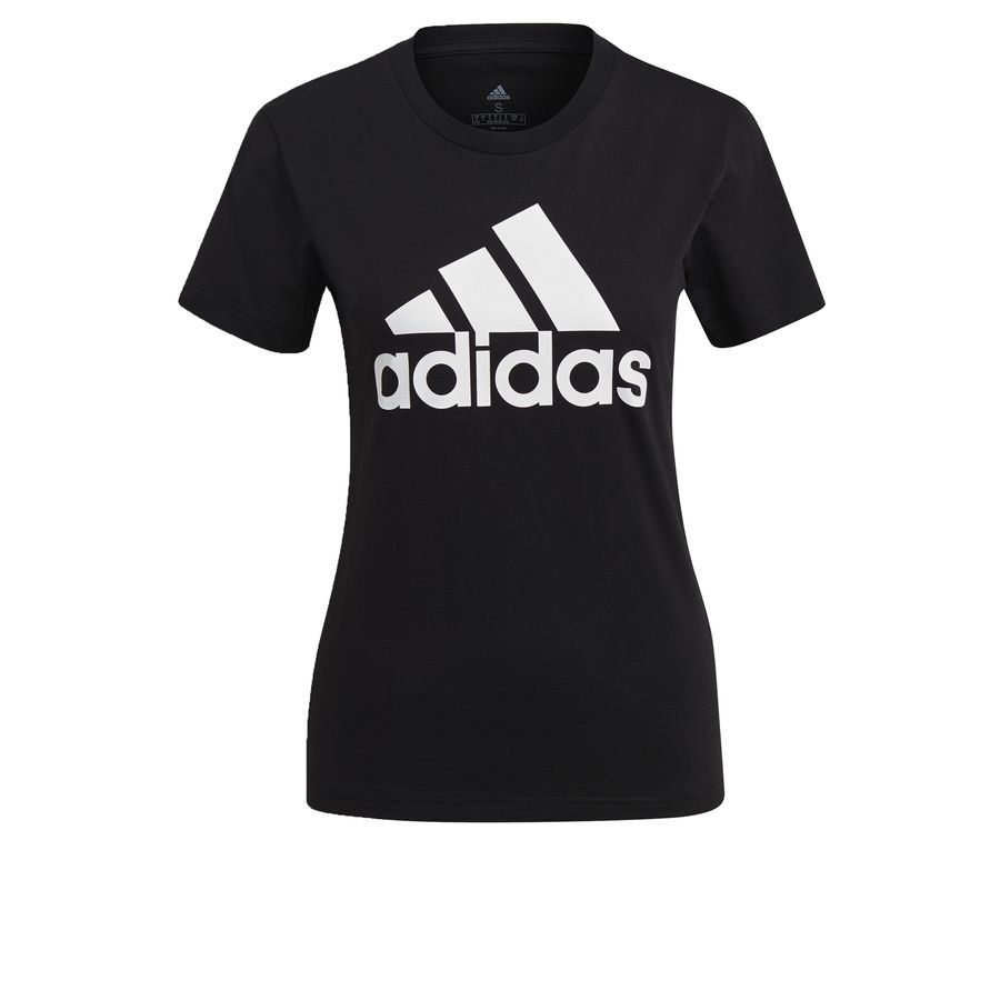 adidas T-Shirt Essentials Big Logo - Noir/Blanc Femme