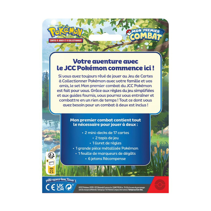 Deck Mon premier Combat Pokémon (modèle aléatoire)