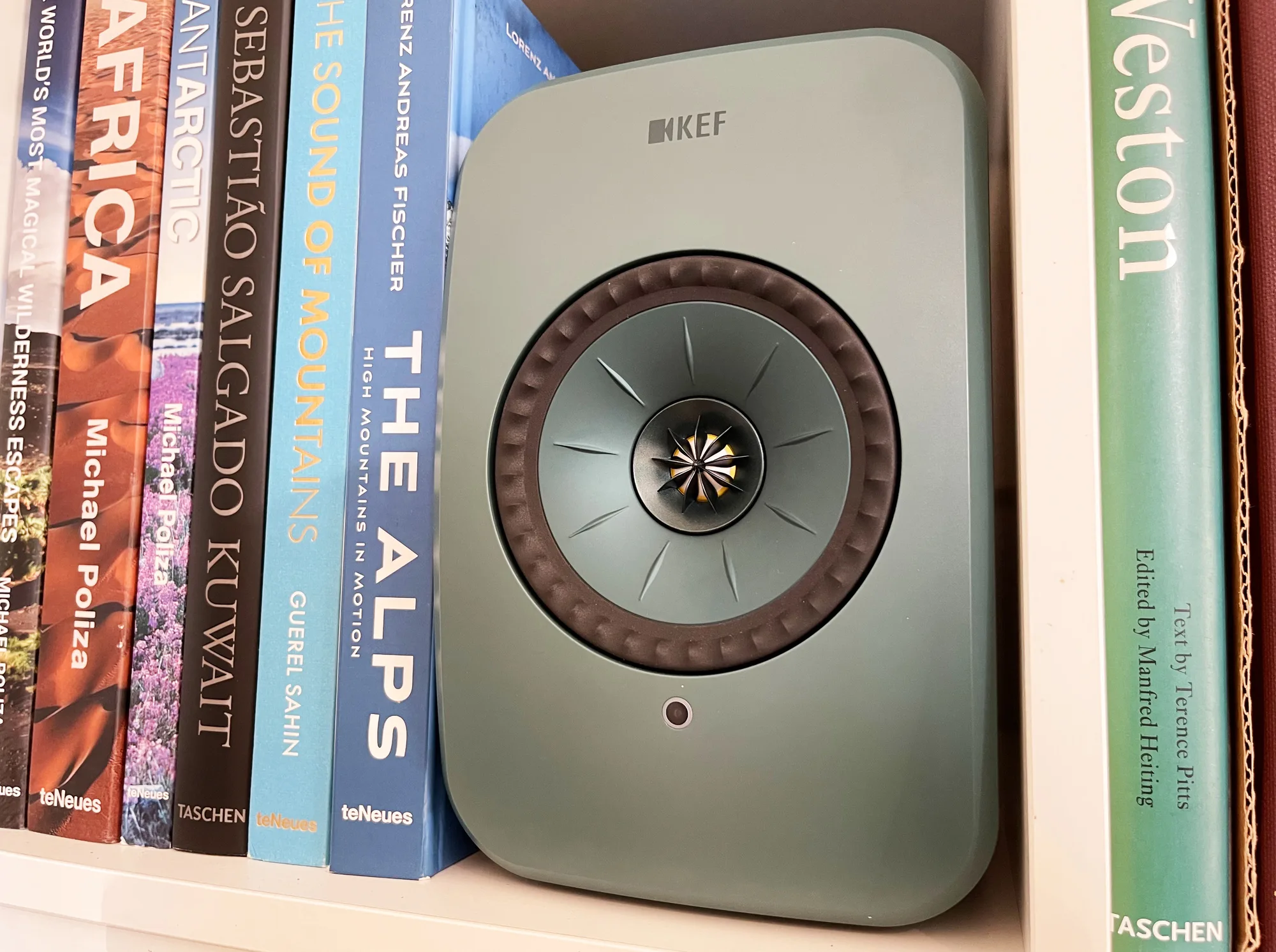 KEF LSX 2 LT Vert (la paire) Enceintes sans fil hi-fi