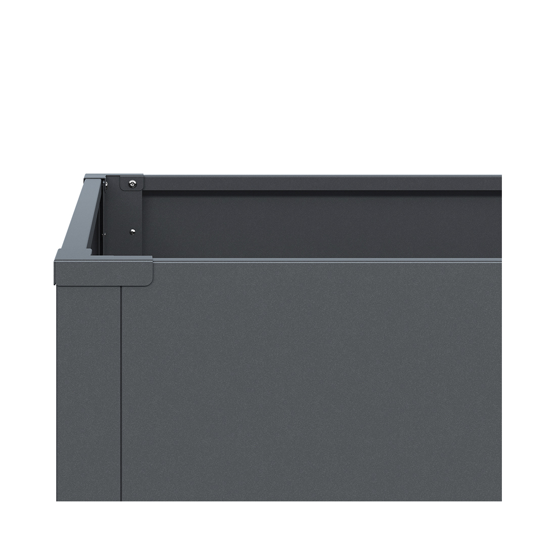 Holmberg Hochbeet 77.5 x 100 x 50.5 cm anthrazit