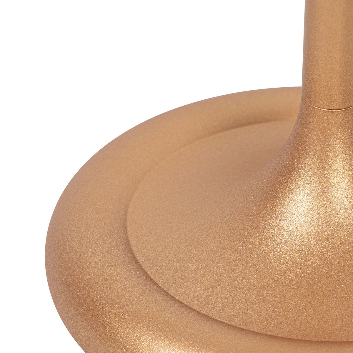 Buiten tafellamp goud incl. LED met touch dimmer oplaadbaar - Sjarel