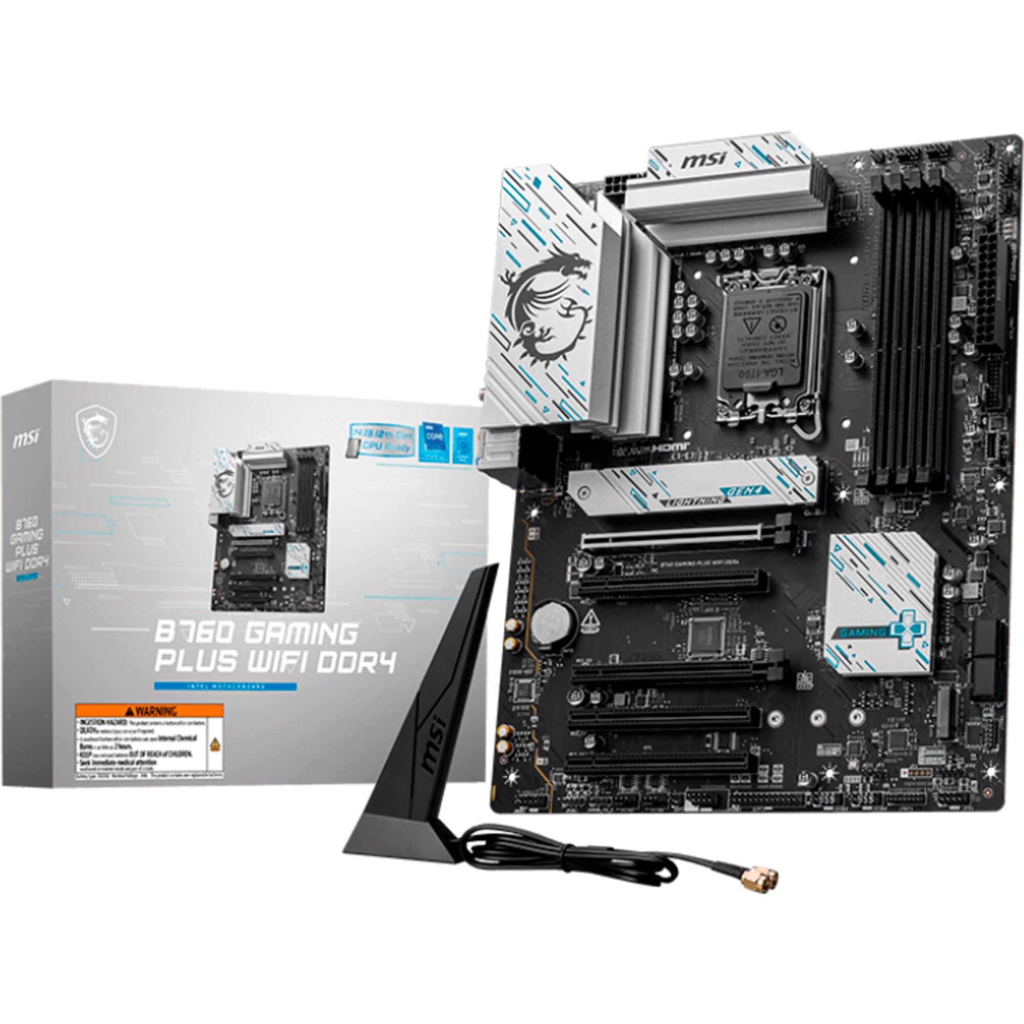 MSI Mainboard B760 GAMING PLUS WIFI DDR4
